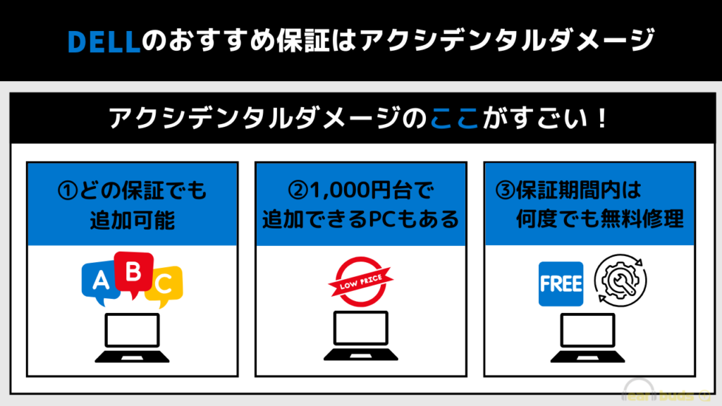 DELL　保証　おすすめ