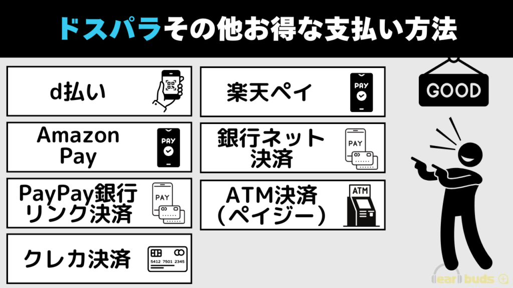 ドスパラ　支払方法　おすすめその他