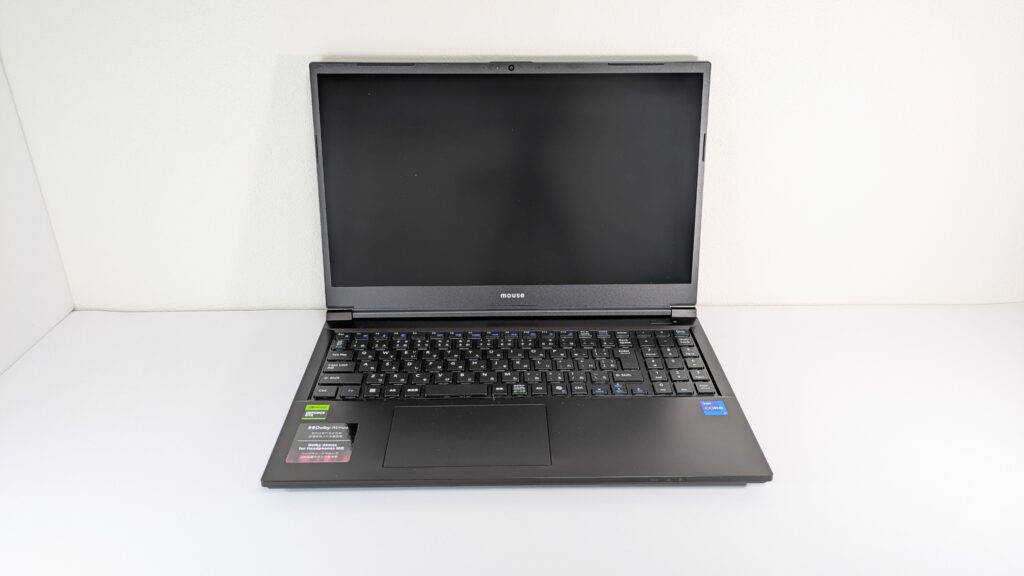 mouse K5-I7G50BK-Bの正面写真