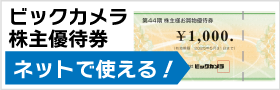 ソフマップ クーポン ビックカメラ優待券が得