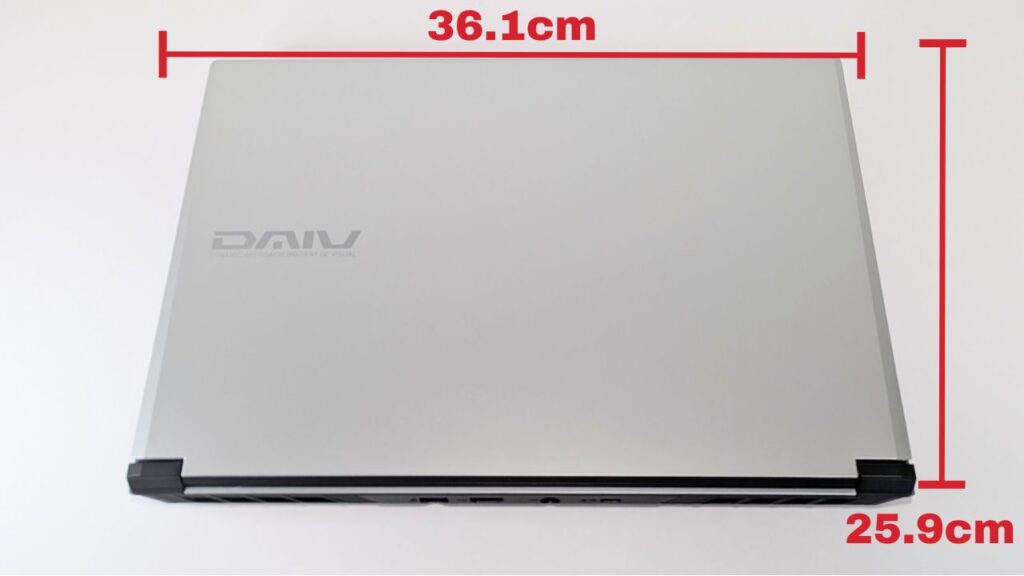 DAIV R6-I7G50SR-A　天面