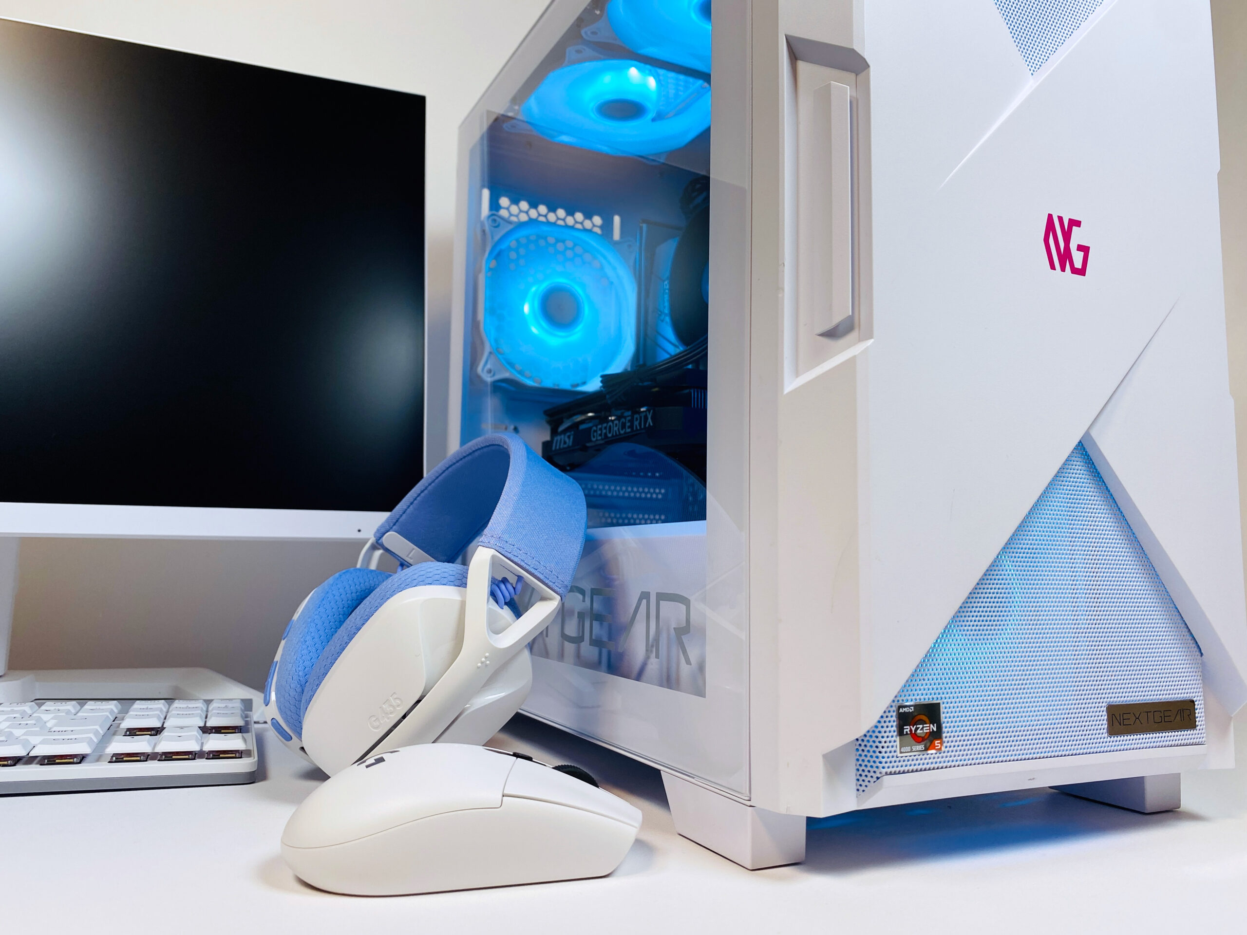 ネクストギア　セット　PC-ブルーライト設定