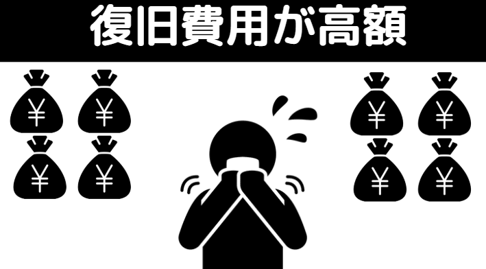 ドスパラ　データ復旧安心サービス 必要-復旧費用が高額