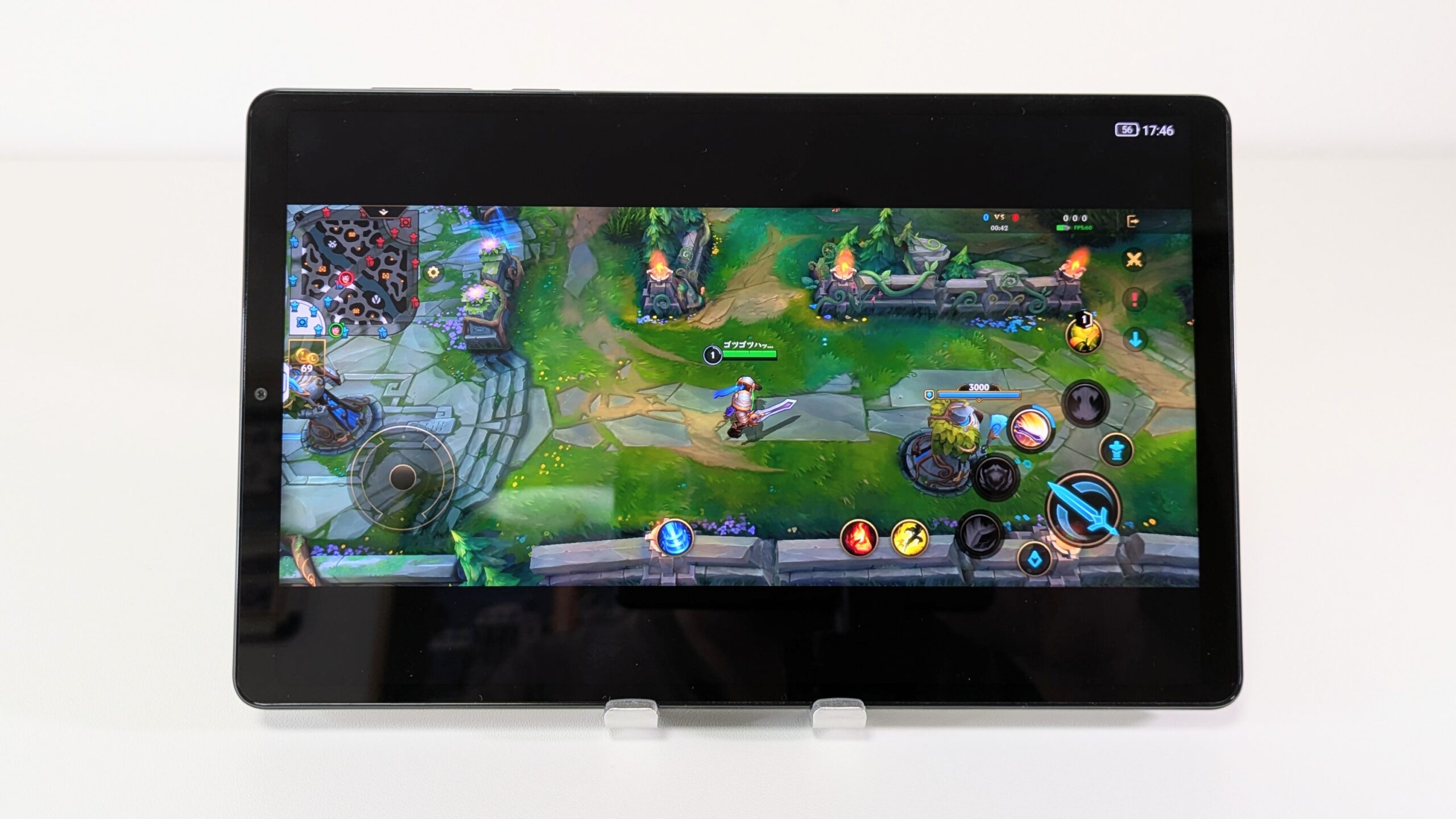 Lenovo Legion Tab (8.8”, 3)　広角にアスペクト比を変更