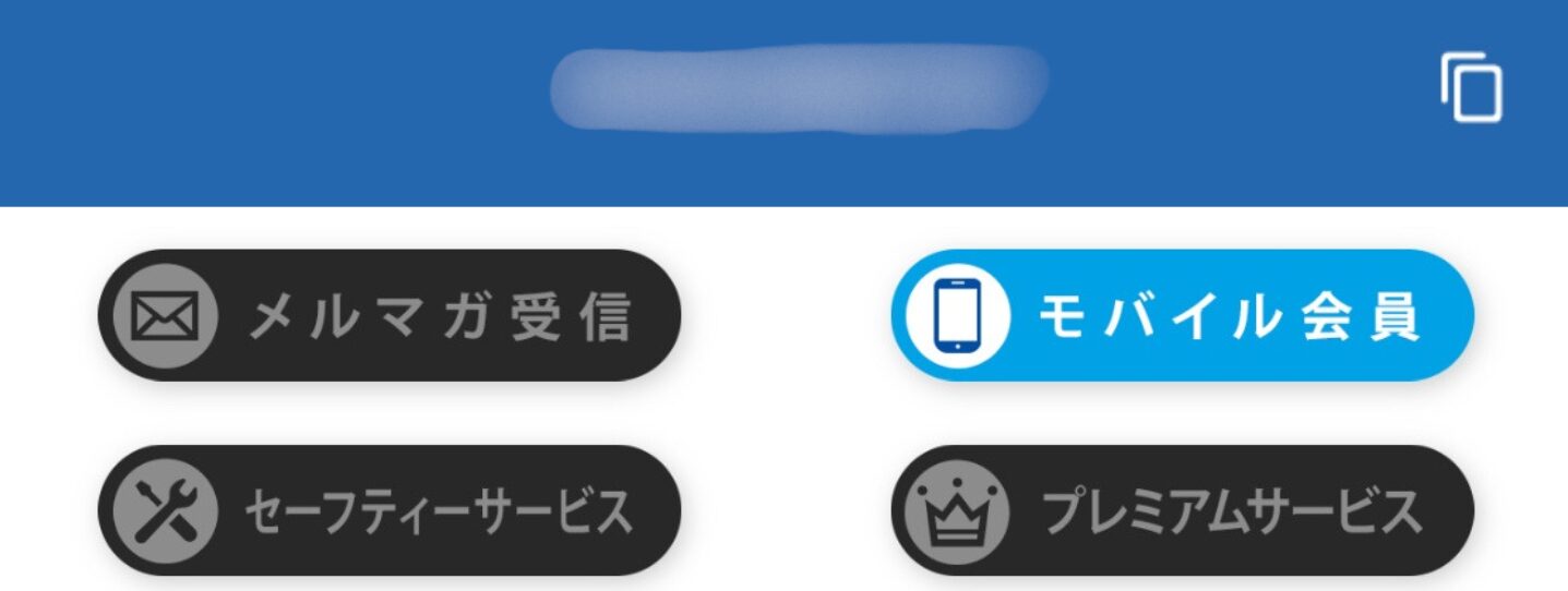 ドスパラ　会員登録　サービス一覧表示