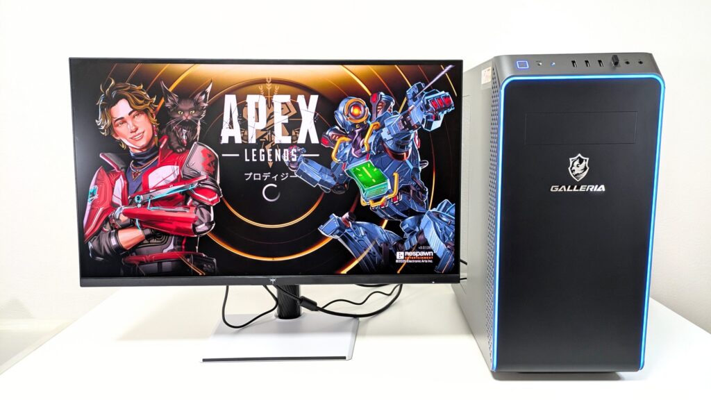 GALLERIA ZA7R-R58 9800X3Dレビュー APEX