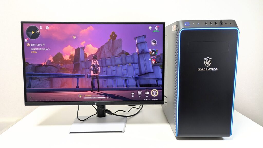 GALLERIA ZA7R-R58 9800X3Dレビュー 鳴潮
