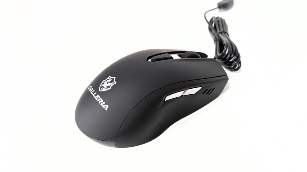 GALLERIA ZA7R-R58 9800X3Dレビュー 付属品 マウス