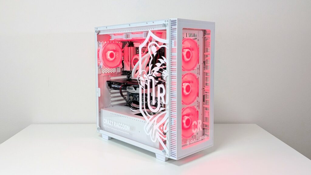 CRコラボPC　外観　電源オンの状態