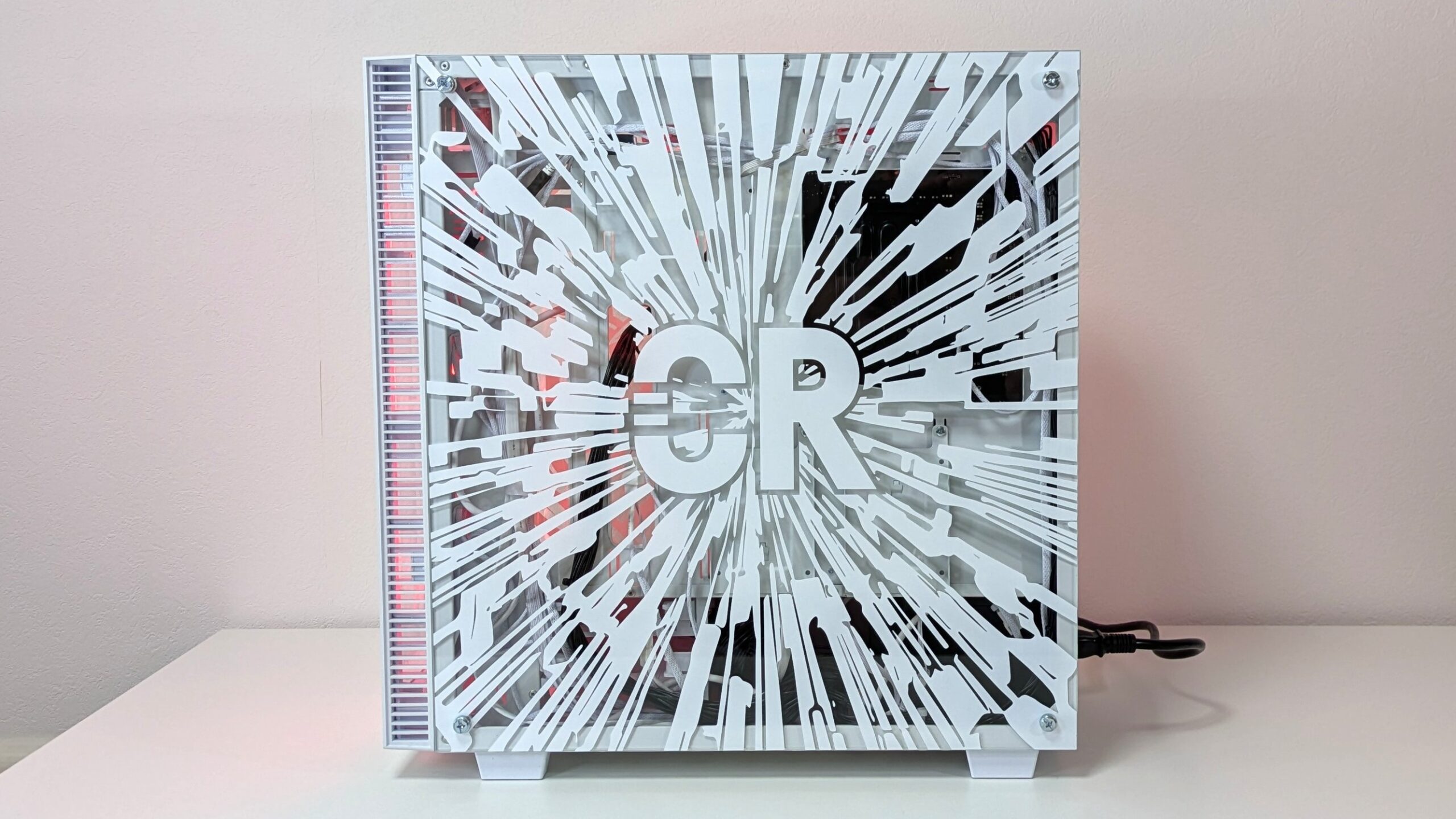 CRコラボPC　外観　電源オンの状態