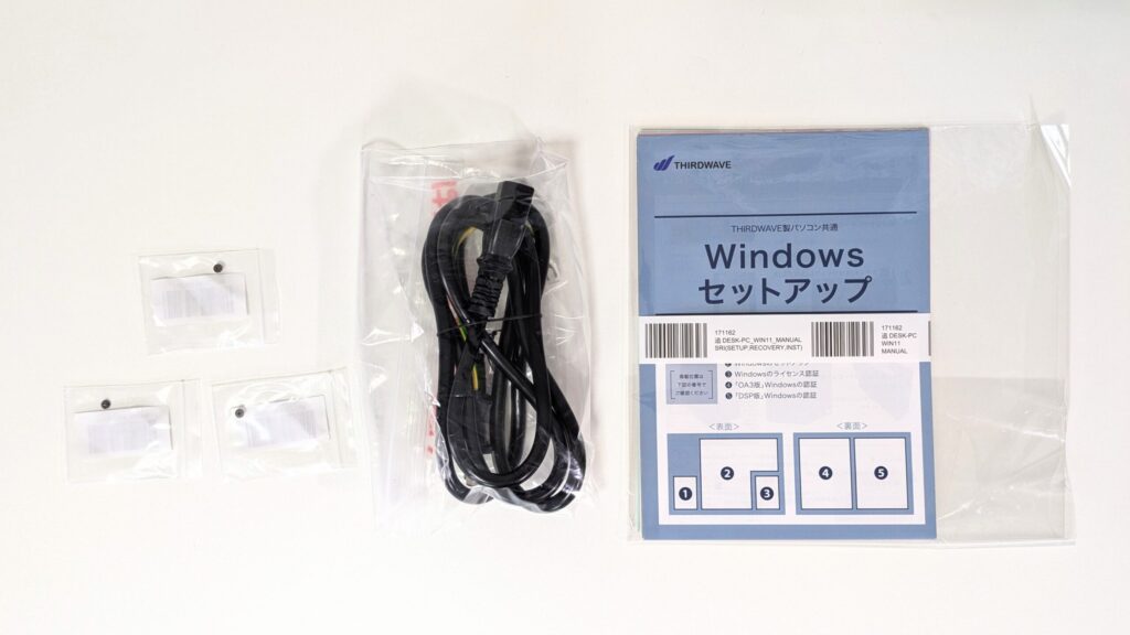 CRコラボPC　附属品