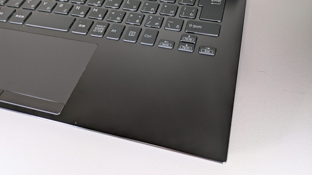 VAIOリユース品　製品外観　キーボード
