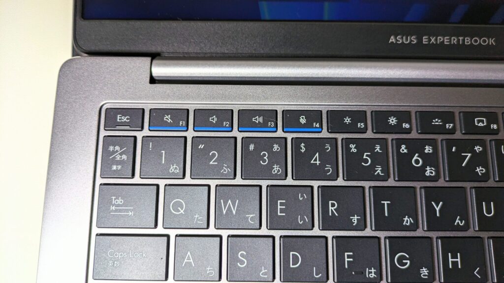 ASUS ExpertBook P3（PM3406CKA）　　キーボード