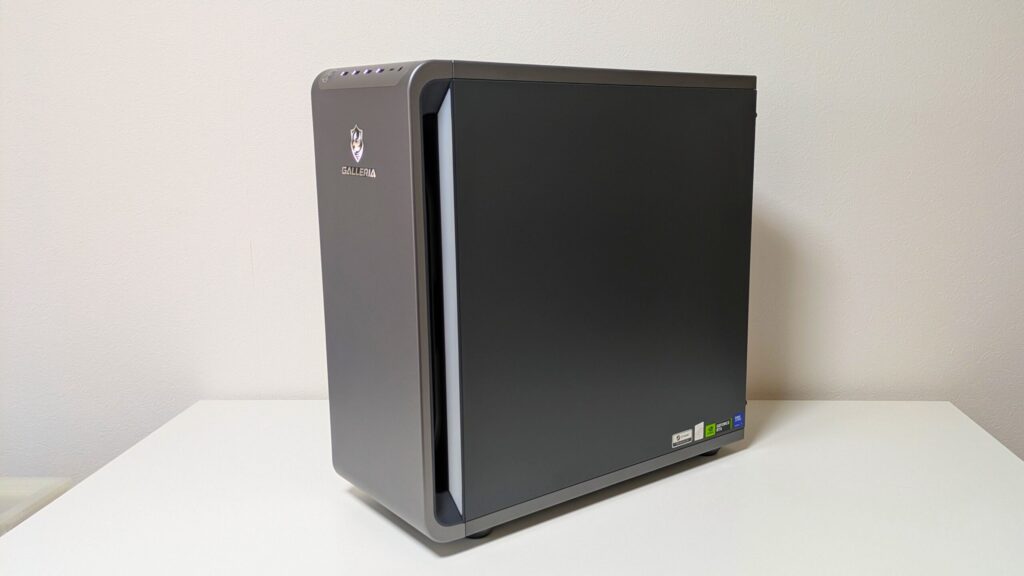 GALLERIA XPC7A-R57-GD　製品外観