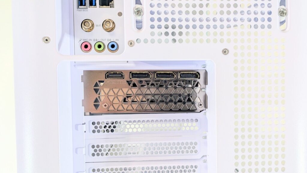 流界2（RK2-98X3D57） 背面下部のインターフェース