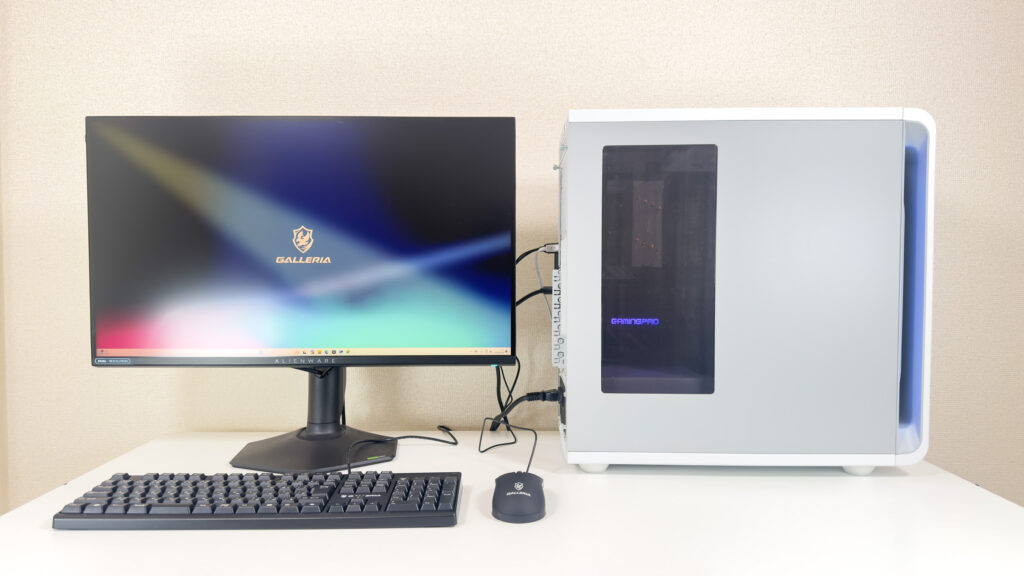 GALLERIA XPC7A-R58-WL よかった点
