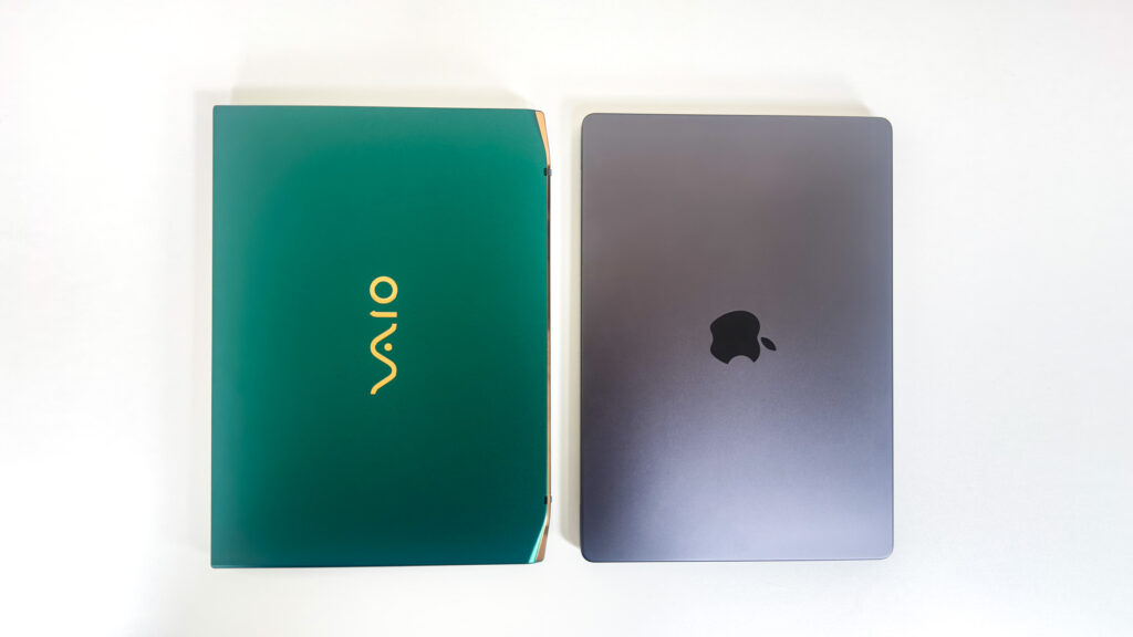 VAIO SX14-R Mac比較